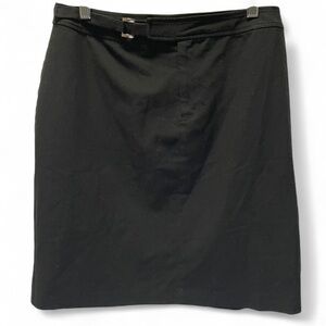 Bicé Black Pencil Skirt Women's Size 10 Knee lengths Professional Office Formal